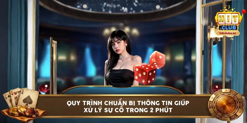 Quy trình chuẩn bị thông tin giúp xử lý sự cố trong 2 phút